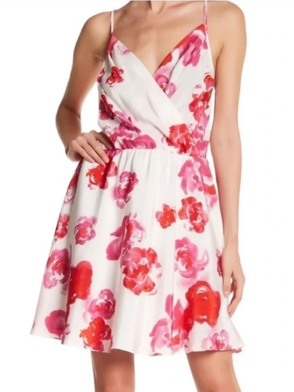 Amanda Uprichard 100% silk floral dress